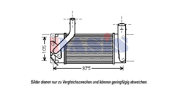 AKS DASIS Kompressoriõhu radiaator 217006N
